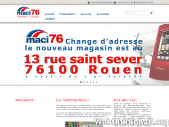 maci76.com website preview
