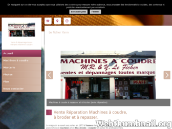 leficher-machine-coudre-broder-repasser.fr website preview