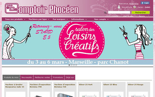 comptoir-phoceen.fr website preview