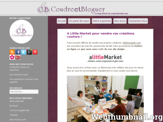 coudreetbloguer.org website preview