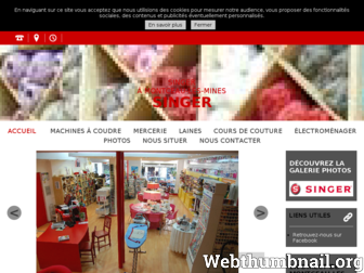 singer-montceau.fr website preview