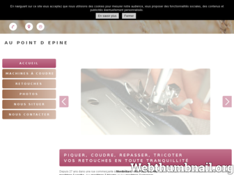 couture-retouches-montbeliard.fr website preview
