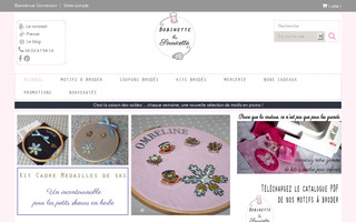 bobinette-et-souricette.com website preview