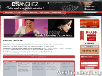 esanchez.fr website preview