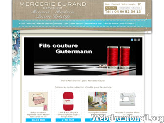 mercerie-durand.com website preview