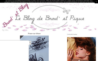 brodeetpique.canalblog.com website preview