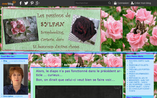 lescrapbookingdesylfan.com website preview