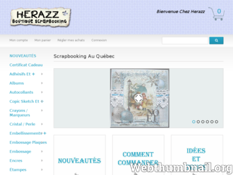 galerie-scrapbooking.com website preview