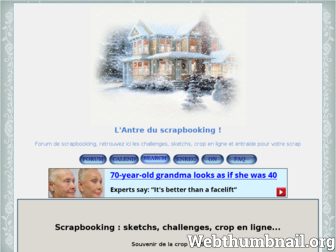 scrapbooking.conceptforum.net website preview