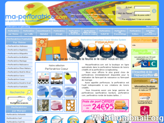 ma-perforatrice.com website preview