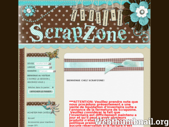 scrapzone.ca website preview