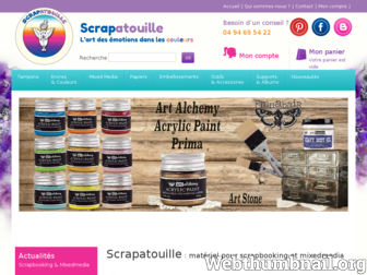 scrapatouille.com website preview