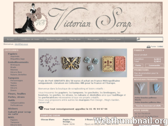 victorian-scrap.com website preview