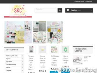 scrapkitsandco.com website preview