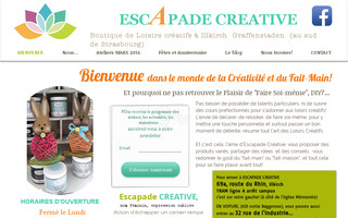 escapade-loisirs-creatifs.com website preview