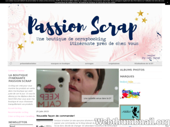 passionscrapms.canalblog.com website preview