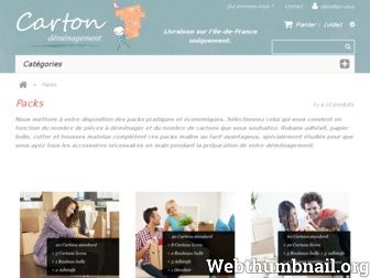 carton-demenagement-france.com website preview