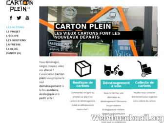 cartonplein.weebly.com website preview