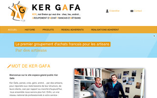kergafa.com website preview