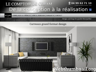 comptoirdeceram.com website preview