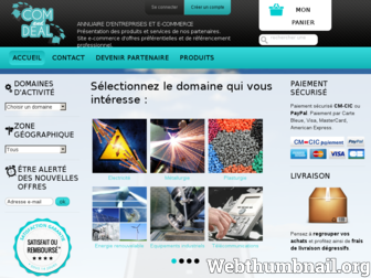 comanddeal.com website preview