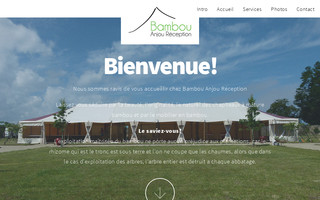 bambou-anjou-reception.com website preview