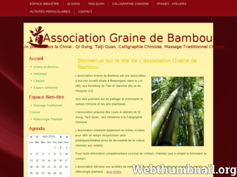 grainedebambou.com website preview