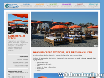 bambou-palmbeach.camargue.fr website preview