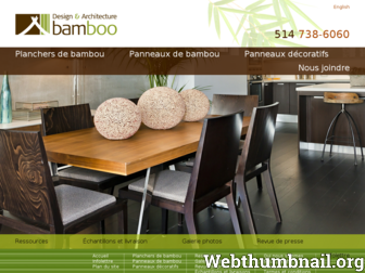 lamaisondubamboo.com website preview