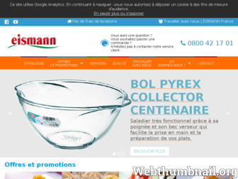 eismann.fr website preview