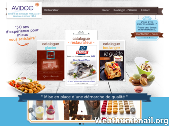 avidoc.fr website preview