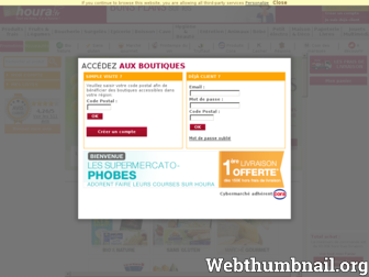houra.fr website preview