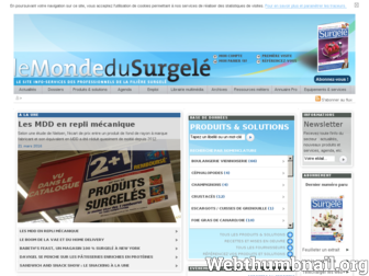 lemondedusurgele.fr website preview