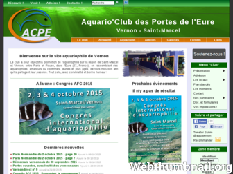 aquavernon.fr website preview