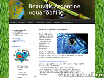 beauvais-aquariophilie.com website preview