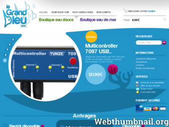 legrandbleu-vpc.com website preview