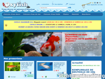 oxyfish.fr website preview