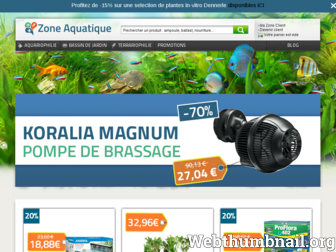 zone-aquatique.com website preview
