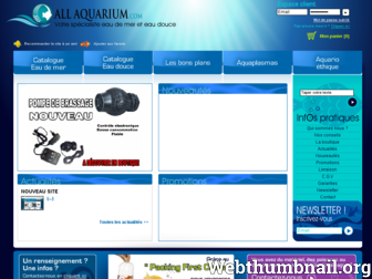 all-aquarium.com website preview