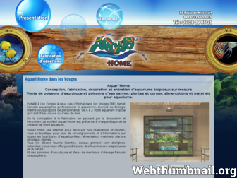 aquari-home.fr website preview