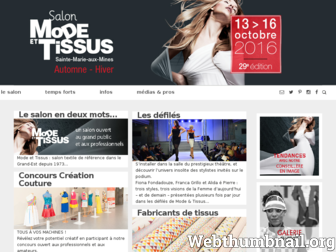 modetissus.fr website preview