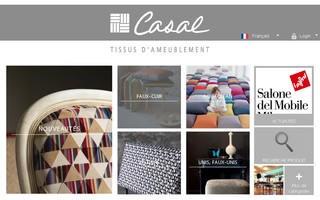 casal.fr website preview
