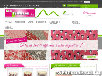 les-tissus-disa.fr website preview