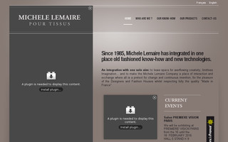 michelelemaire.fr website preview