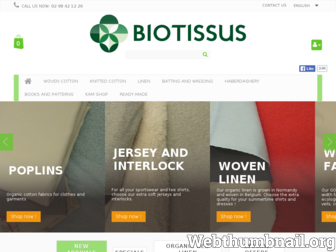 biotissus.com website preview