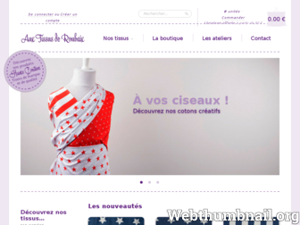 auxtissusderoubaix.fr website preview