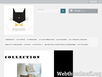 un-chat-sur-un-fil.fr website preview