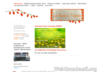 lacasotissus.com website preview