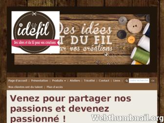 idefil.com website preview