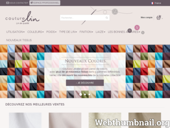 couturelin.com website preview